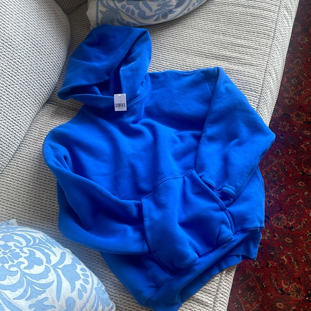 Yeezy X Gap Youth Hoodie Size Large Blue